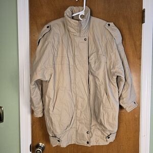 London Fog Women's Oversized Lined Coat S Thinsulate